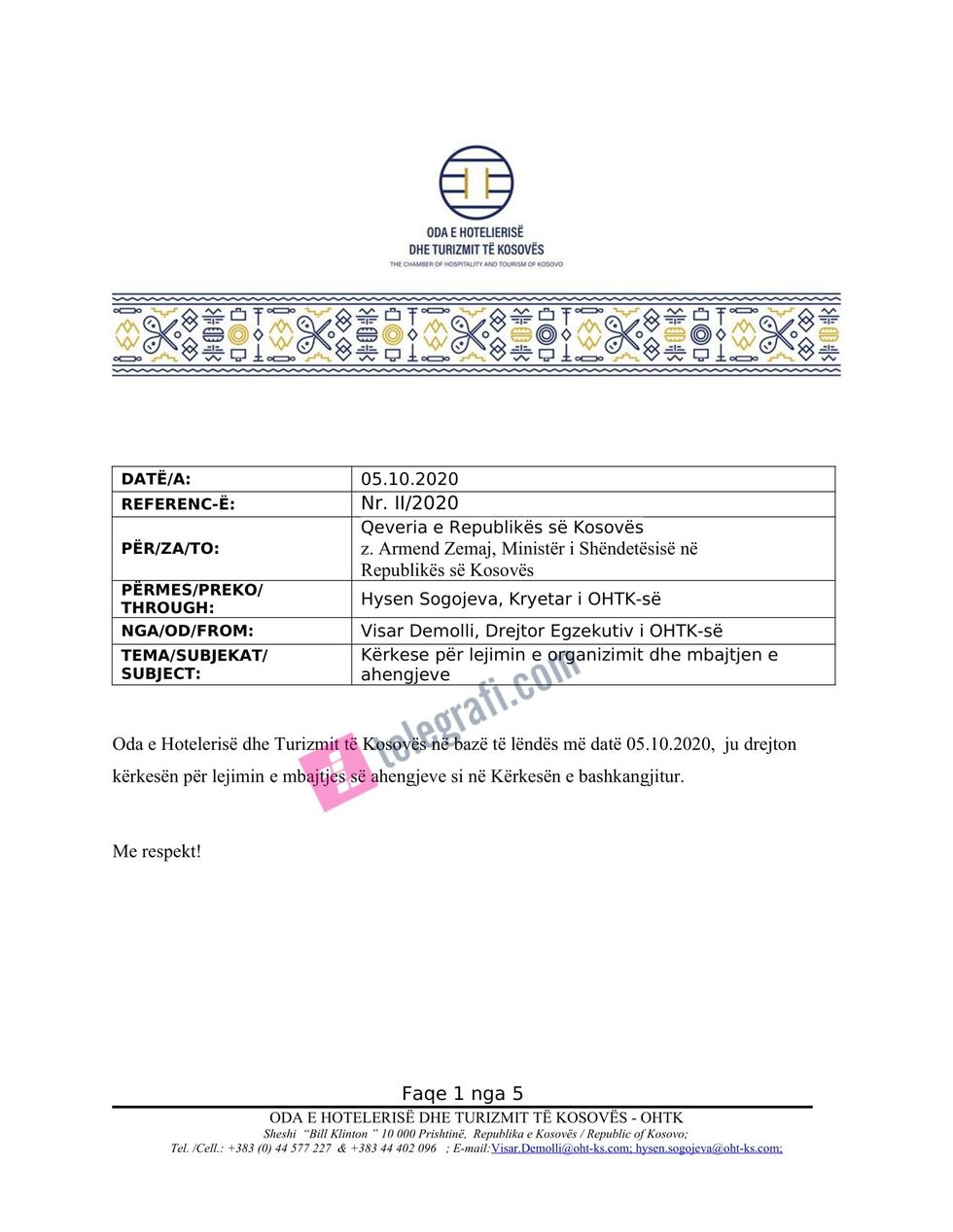 MANUALI I AHENGJEVE DARSMAVE 1