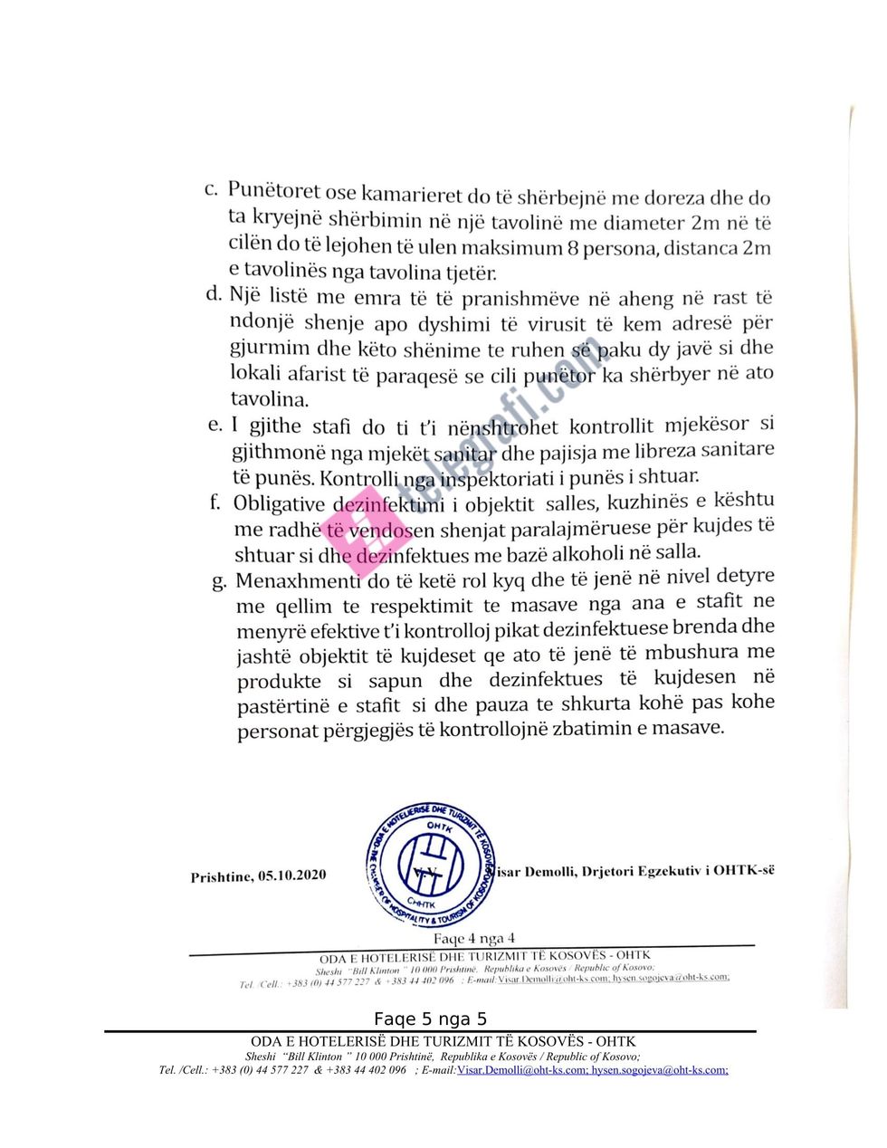 MANUALI I AHENGJEVE DARSMAVE 5