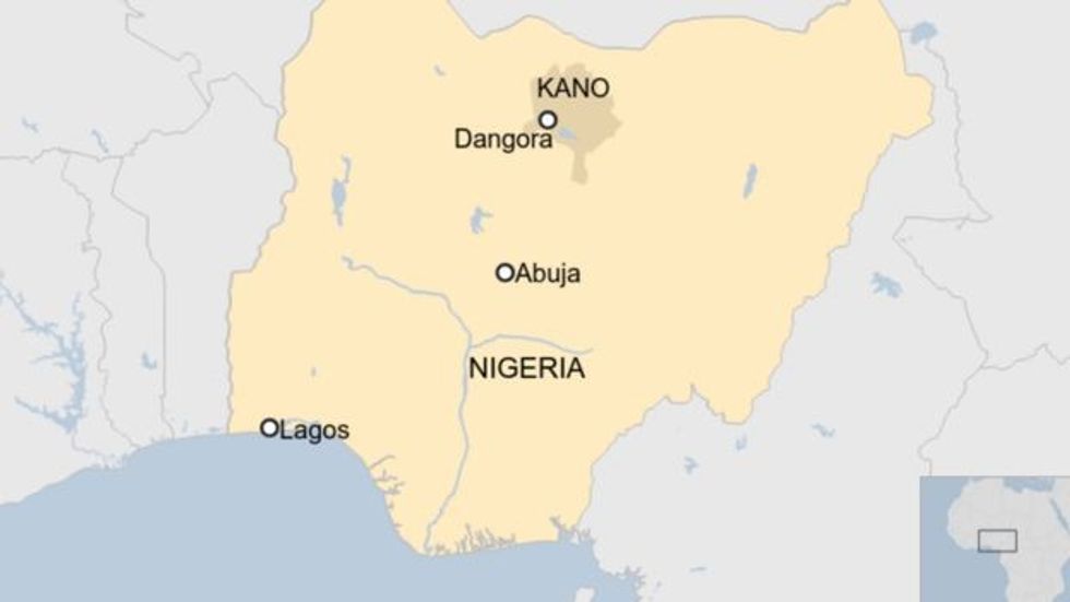 Map of Nigeria