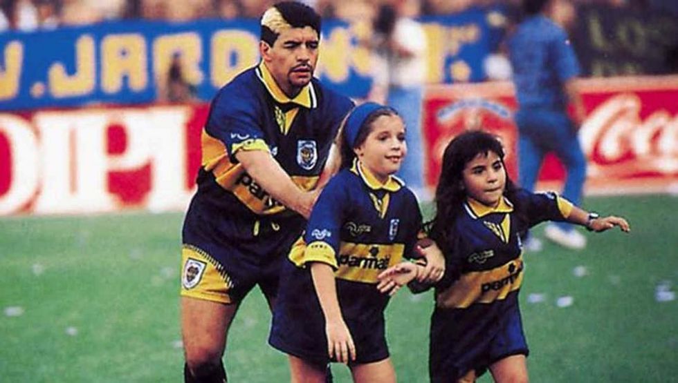 maradona boca 1995