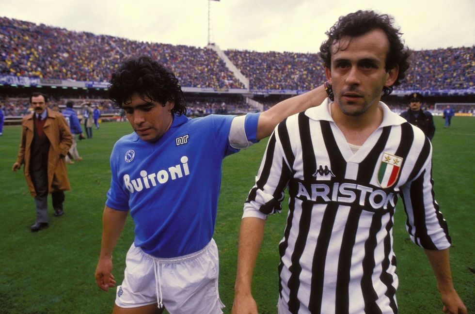 Maradona platini 1986 87