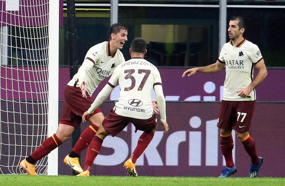 marash kumbulla sicherte der roma mit seinem 1 treffer einen punkt