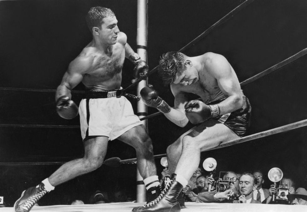 Marciano held the NBA (later became the WBA) title between 1952-55