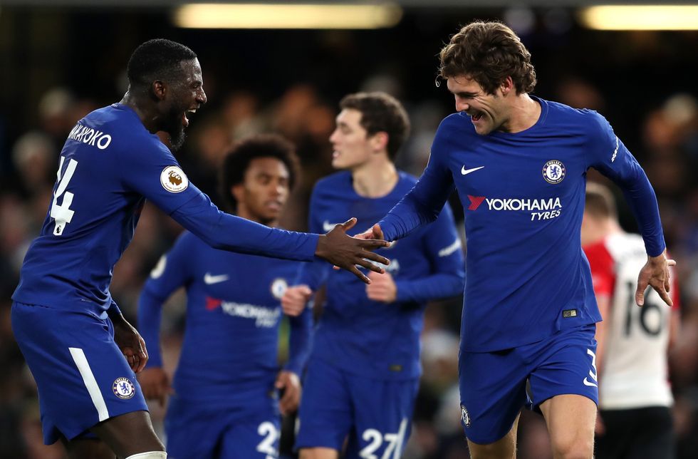 Marcos Alonso vs Tiemoue Bakayoko