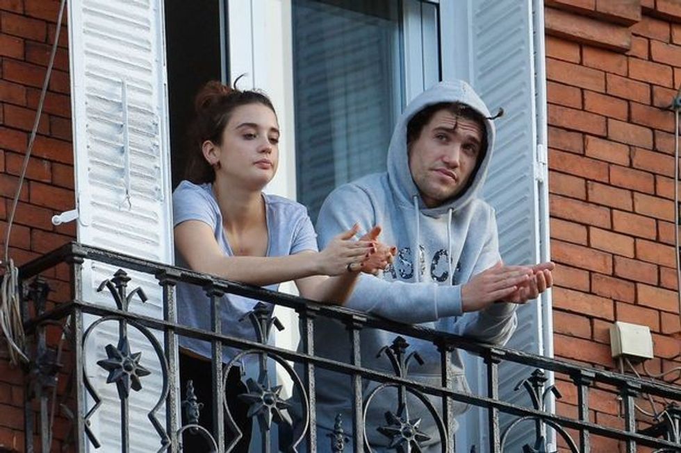 Maria Pedraza and Jaime Lorente Elite La Casa de Papel