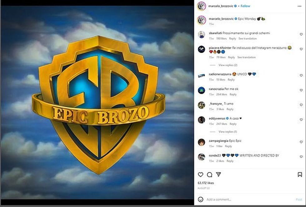 Marka 'Epic Brozo' është markë tregtare nga Brozovic dhe ai madje hapi një lokal me atë emër