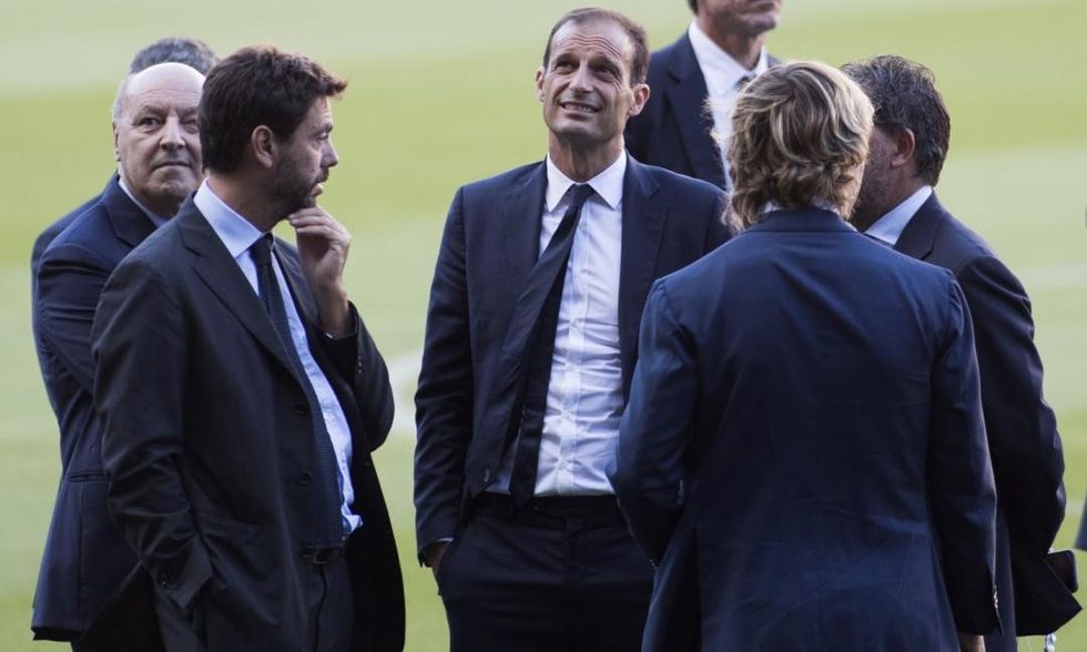 marotta agnelli allegri juventus 2017 18