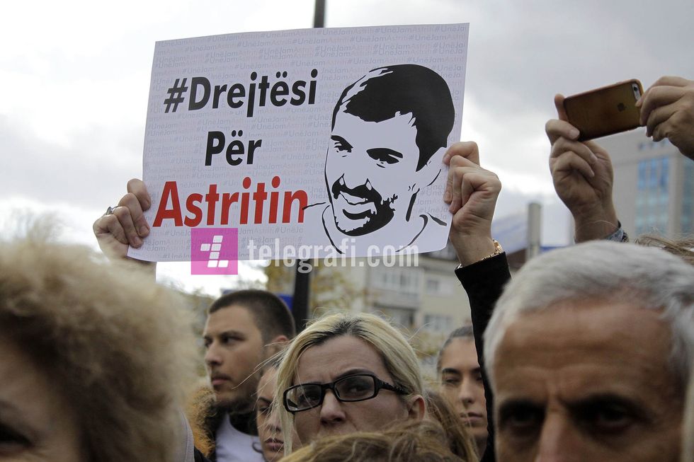 marshi per Astrit Deharin Nje popull per drejtesi foto Ridvan Slivova 40