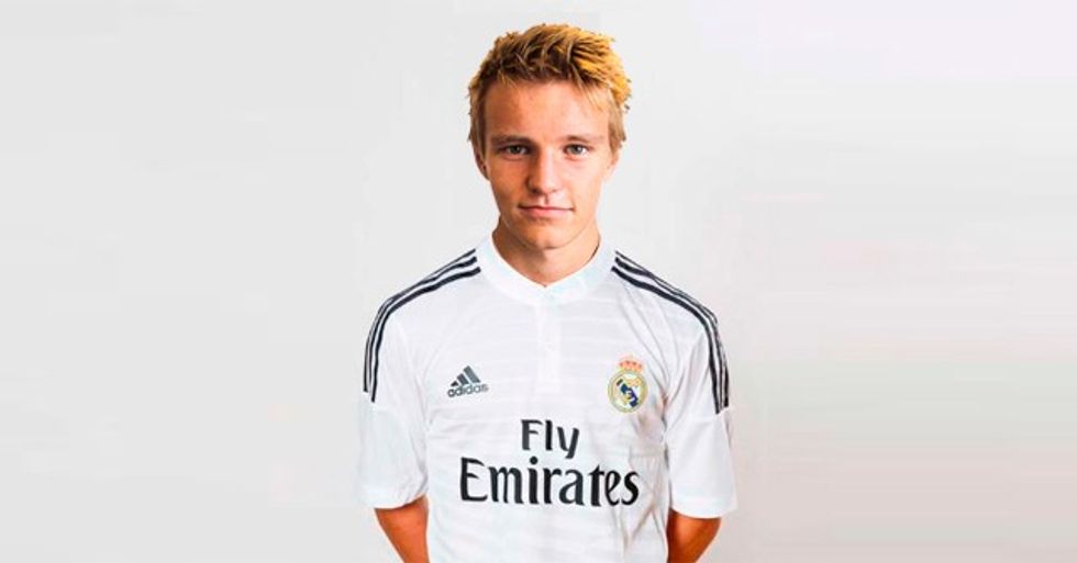 martin odegaard real madrid