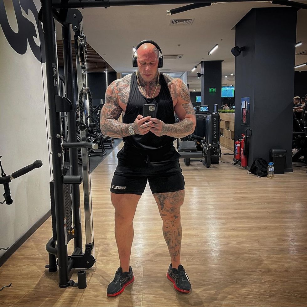 Martyn Ford has bulked up and says he has never been so happy