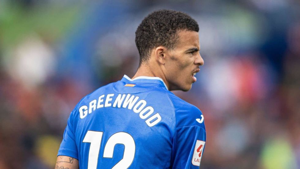 Mason Greenwood in action for Getafe