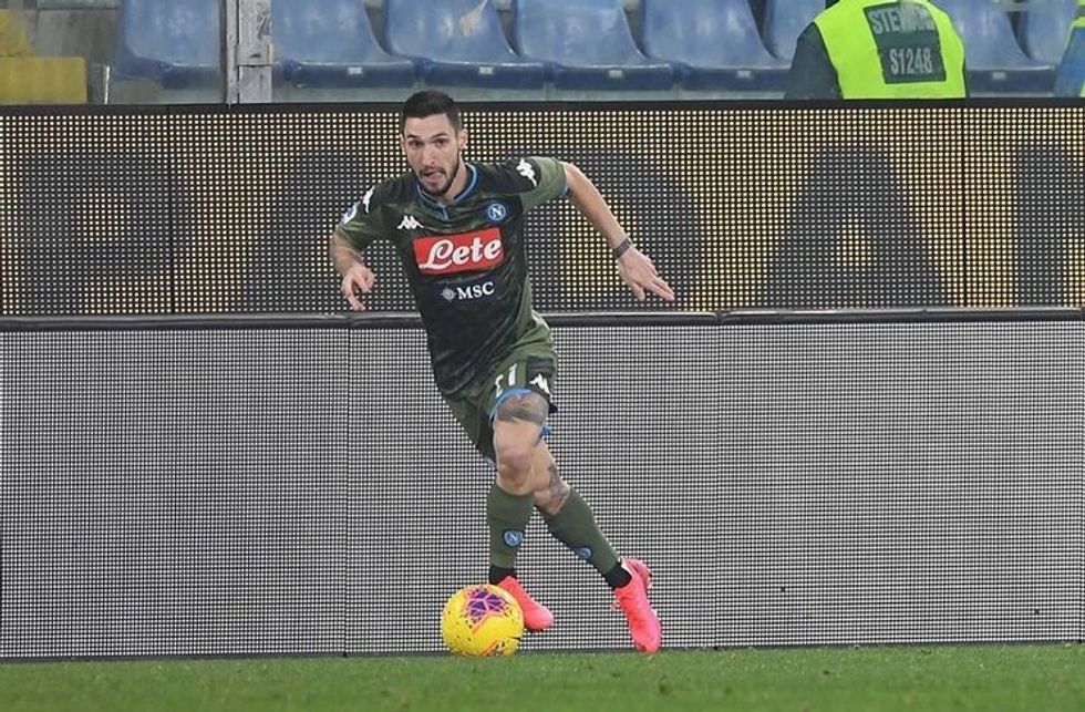 Matteo Politano Napoli Timnas Italia @matteopolitano16
