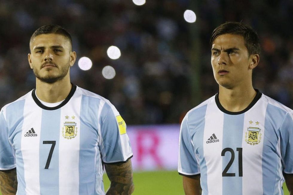 Mauro Icardi Paulo Dybala Arg