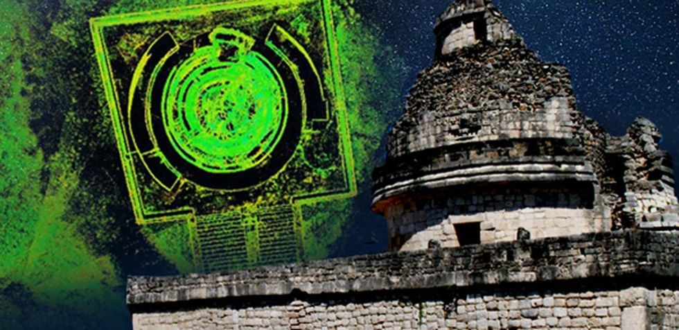 Maya Observatory at Chichen Itza