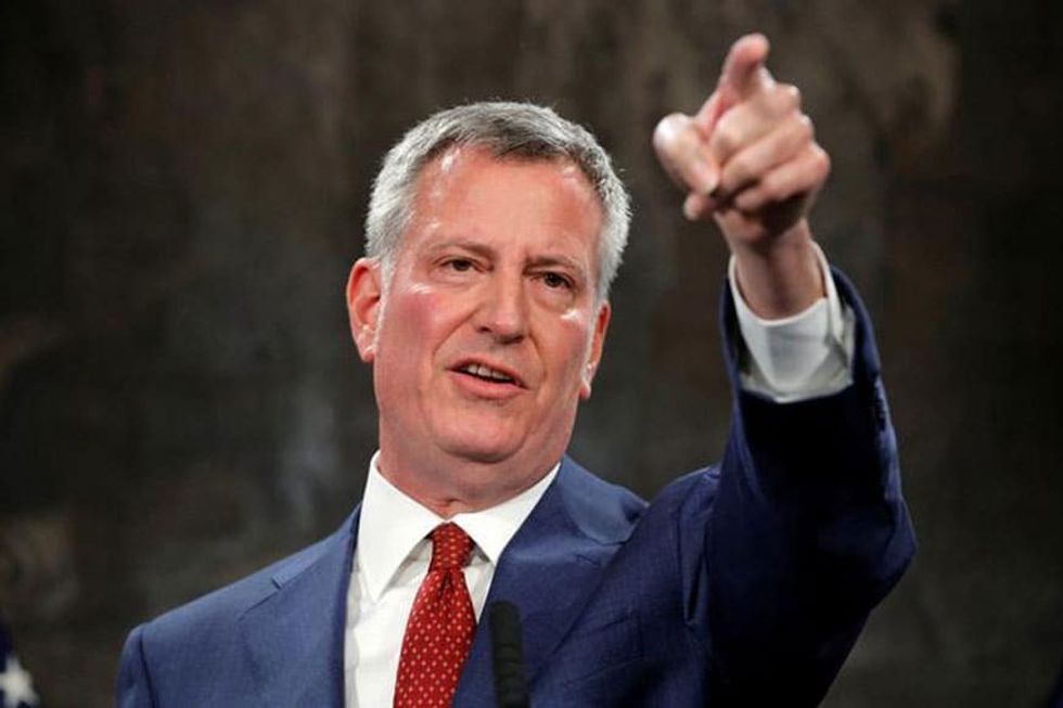 Mayor Bill de Blasio