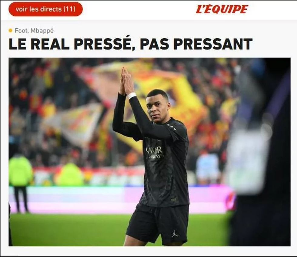 mbappe lequipe