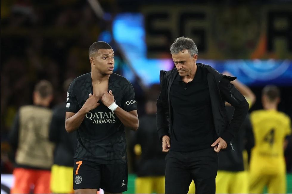 Mbappe Luis Enrique