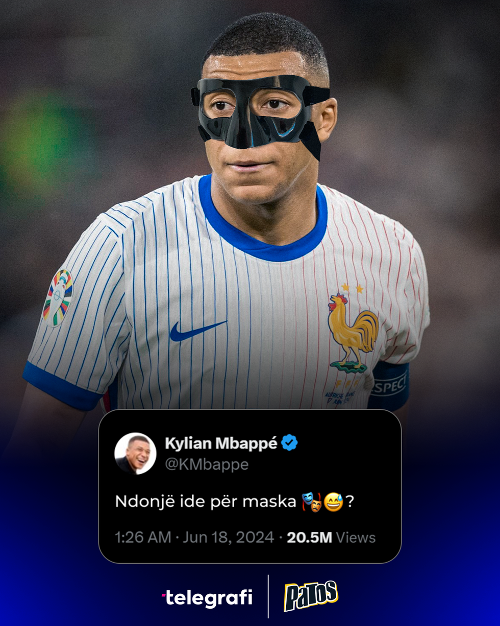 Mbappe maska