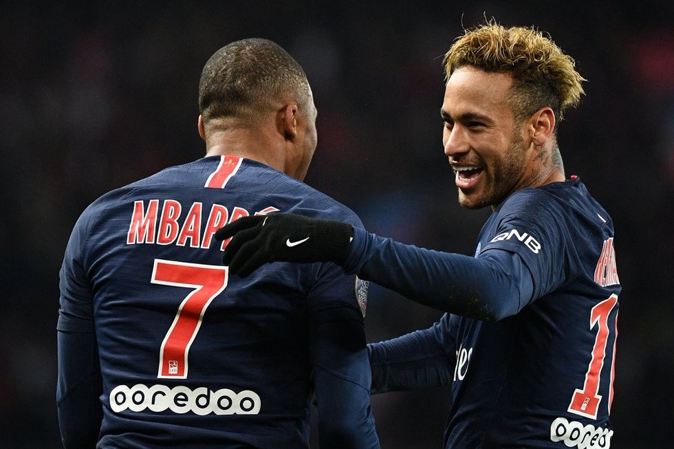 mbappe neymar
