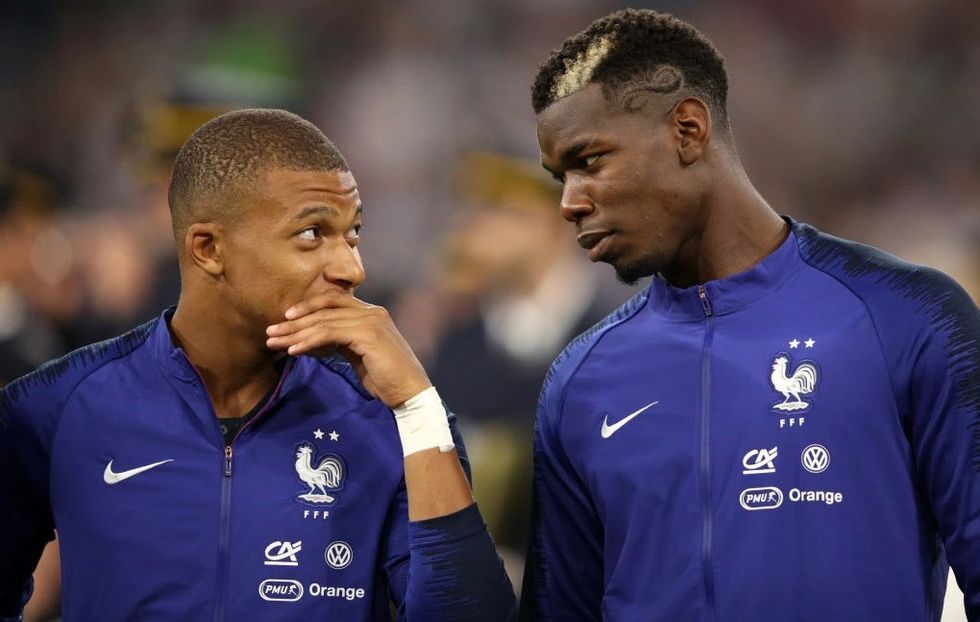 Mbappe Pogba