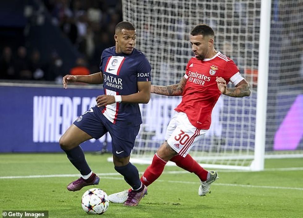 Mbappe vuri re se nuk ishte paguar para ndeshjes së PSG-së në Ligën e Kampionëve me Benfikën