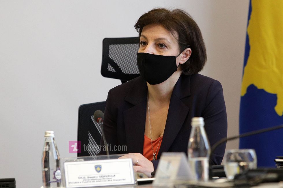 Mbledhja solemne e Qeverise Kurti2 Donika Gervalla foto Ridvan Slivova 16