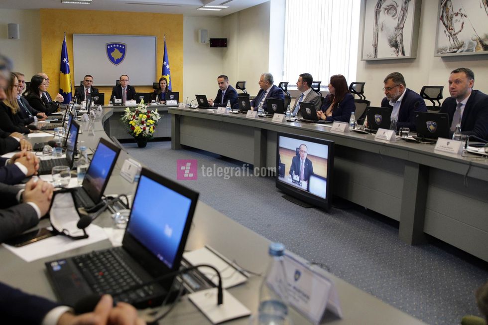 mbledhja solemne e qeverise se kabinetit Avdullah Hoti foto Ridvan Slivova 22