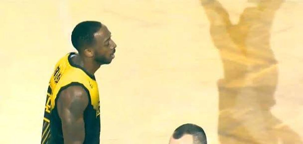 Me 19 pikë dhe 5 kërcime, Lamarcus Reed u mundua të jetë vendimtar, por nuk ia doli. Foto: FIBA