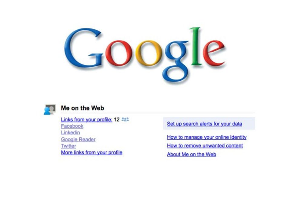 Me on the Web