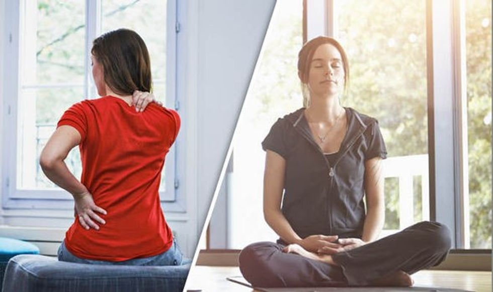 Meditation back pain 654687