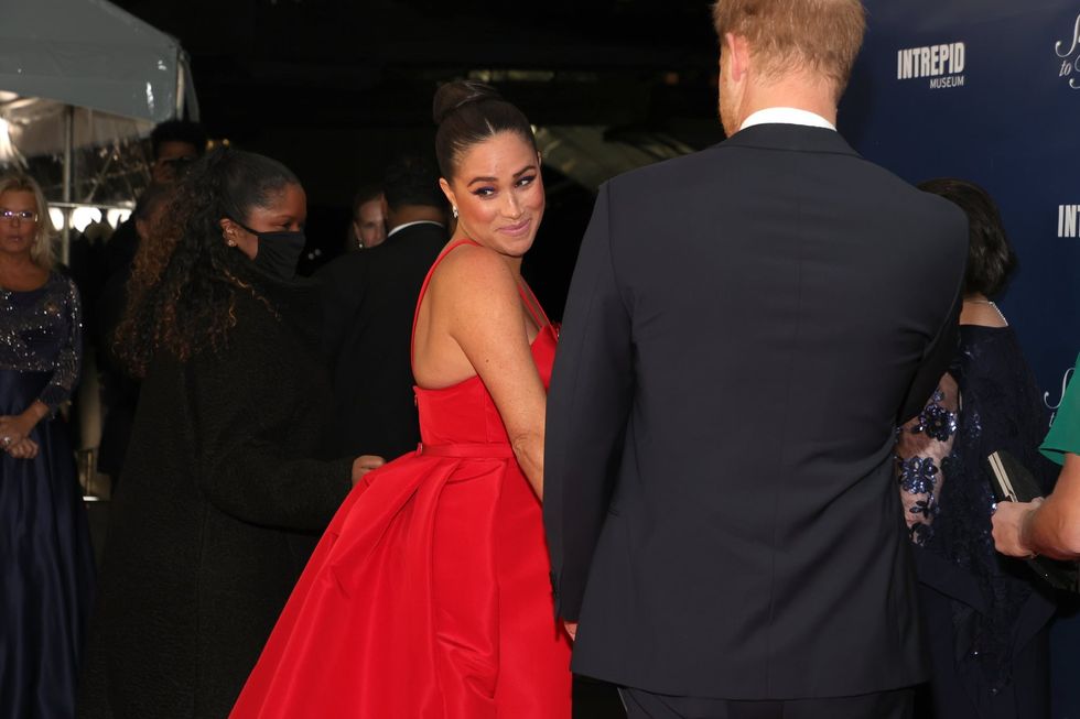 meghan markle prince harry salute to freedom gala photos