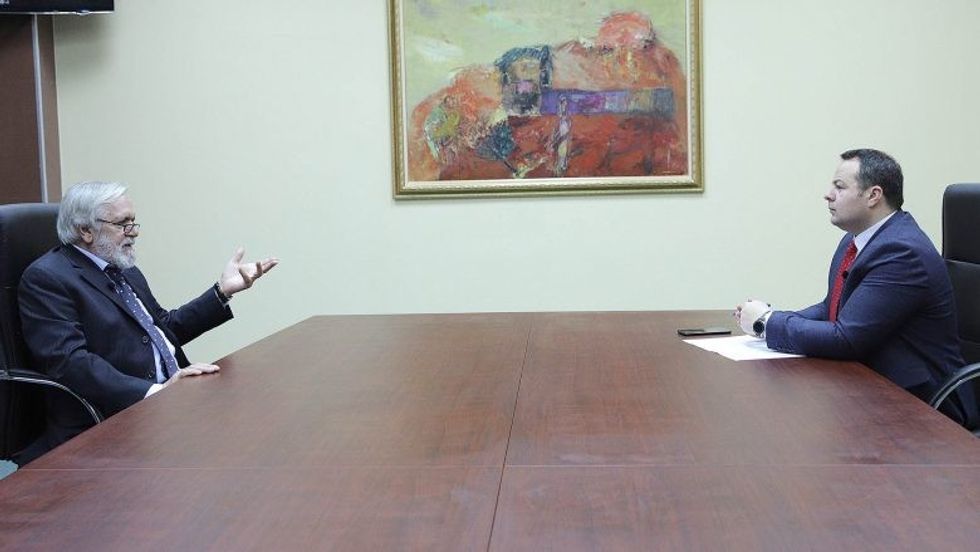 Mehmet Kraja Interviste foto Ridvan Slivova 35