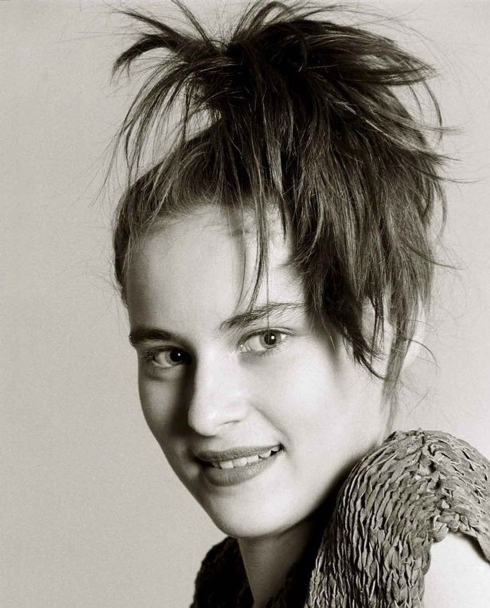 Melania në vitin 1987.