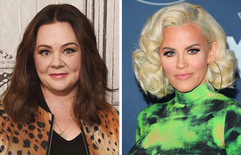 Melissa McCarthy dhe Jenny McCarthy kushërira