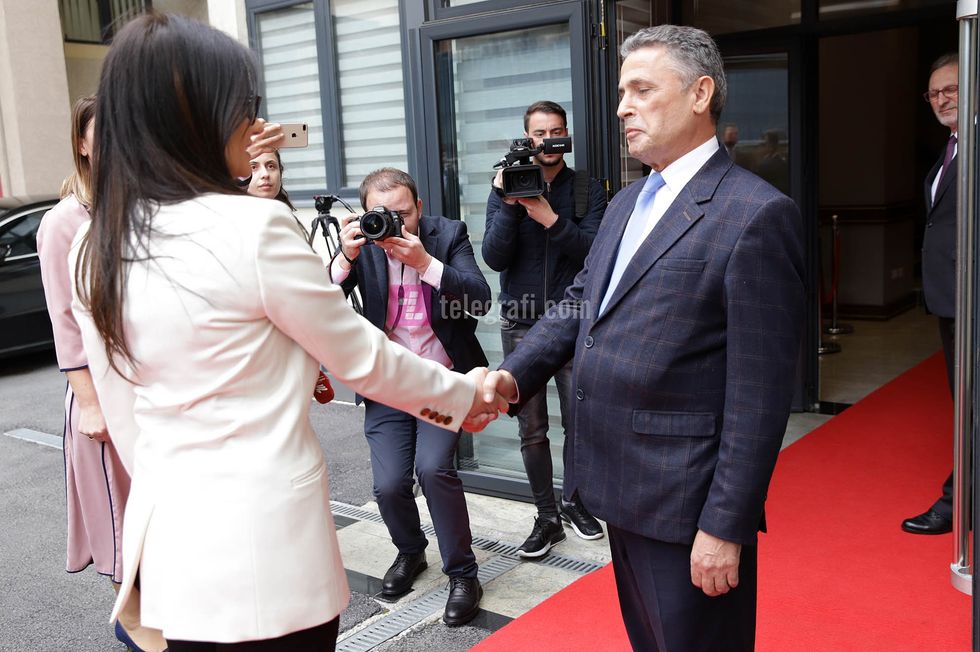 Meliza Haradinaj – Stublla pranimdorzimi ne MPJ foto Ridvan Slivova 1