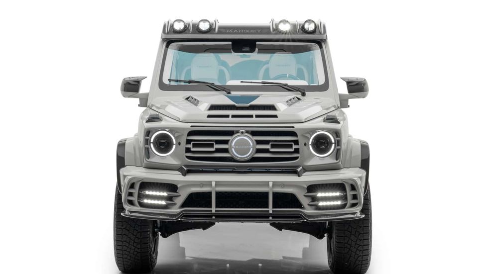 mercedes amg g63 squared by mansory