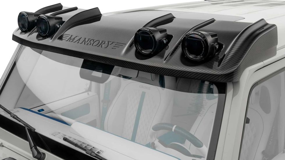 mercedes amg g63 squared by mansory