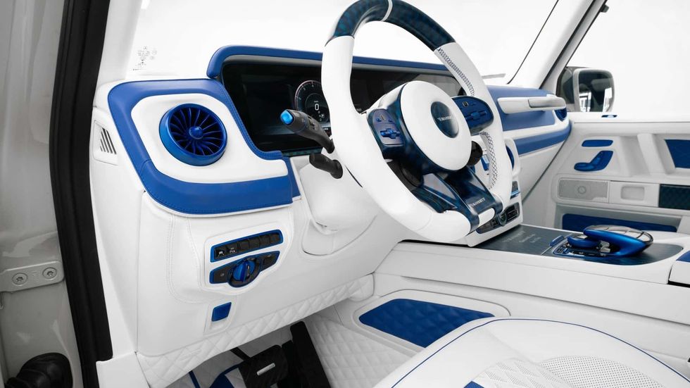 mercedes amg g63 squared by mansory