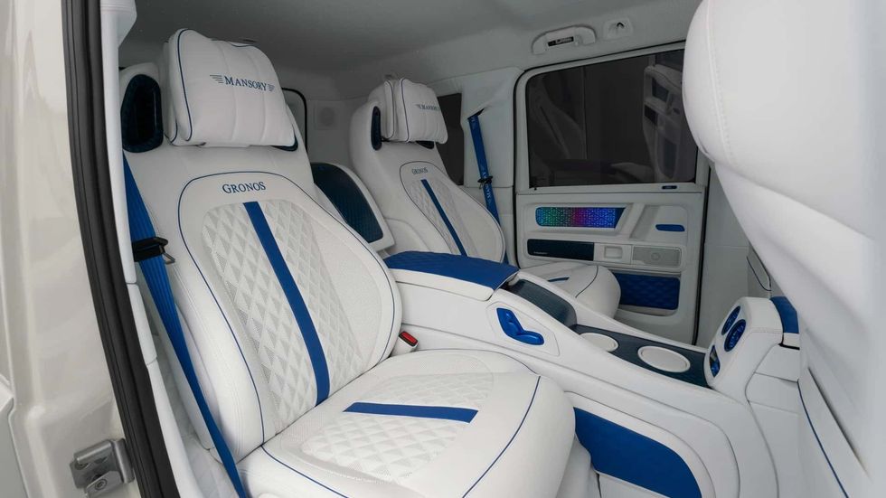 mercedes amg g63 squared by mansory