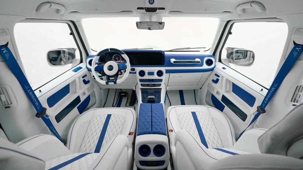 mercedes amg g63 squared by mansory