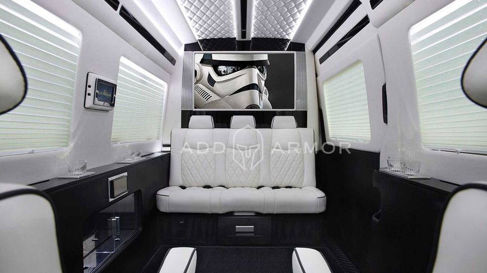 mercedes benz sprinter by addarmor bench seat