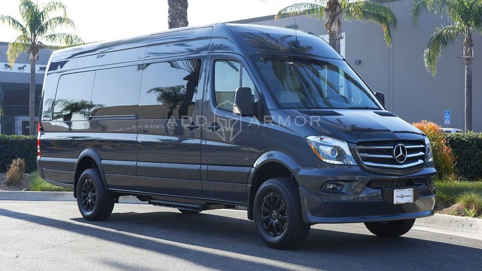 mercedes benz sprinter by addarmor front end