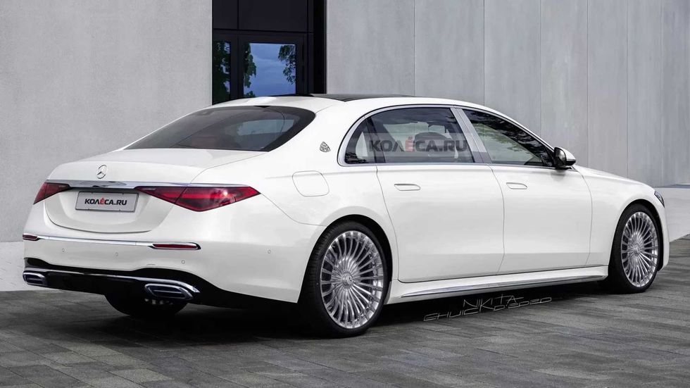 mercedes maybach s class rendering 1