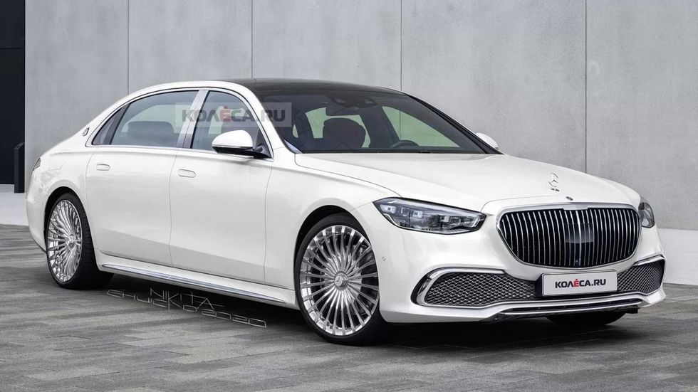 mercedes maybach s class rendering