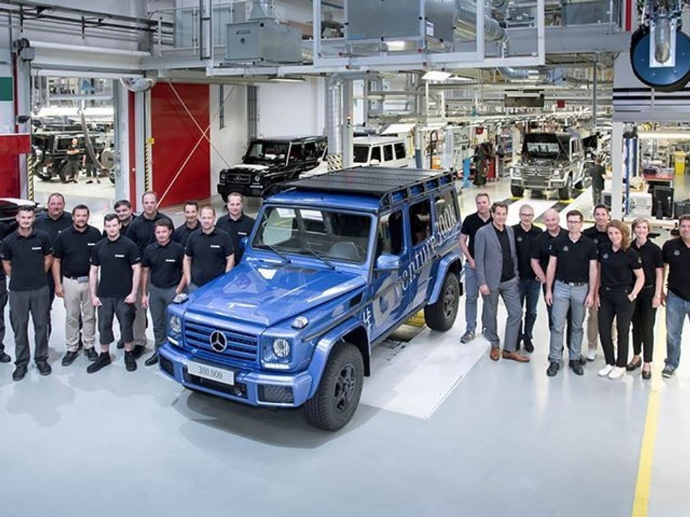 Mercedes prodhoi të 300 mijtin G Wagon foto 4