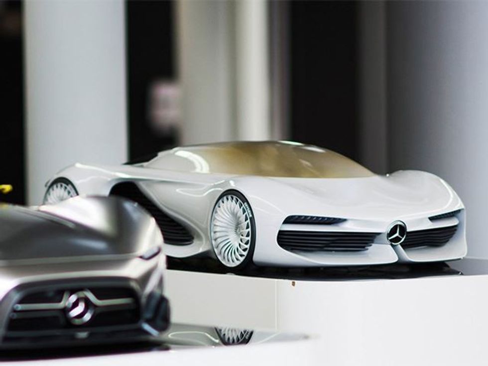 Mercedes Project One me shpejtësinë e veturave të garave foto 3