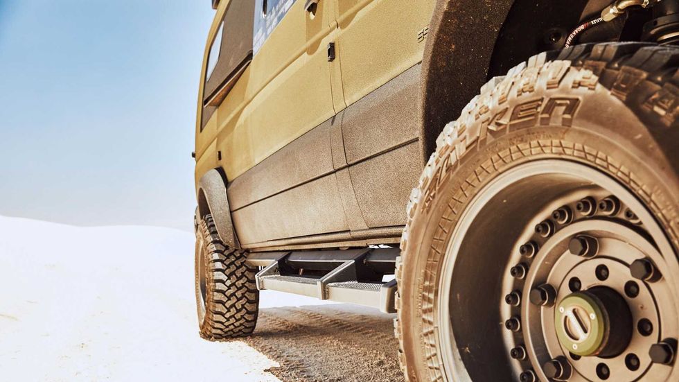 mercedes sprinter expedition van build 7