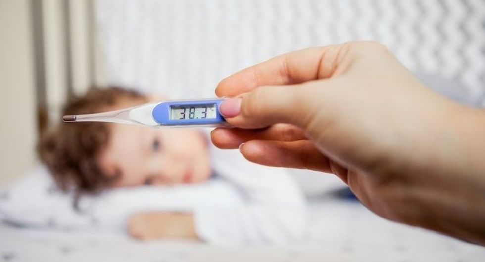 Merenje na temperatura kaj deca ZMC 1 1