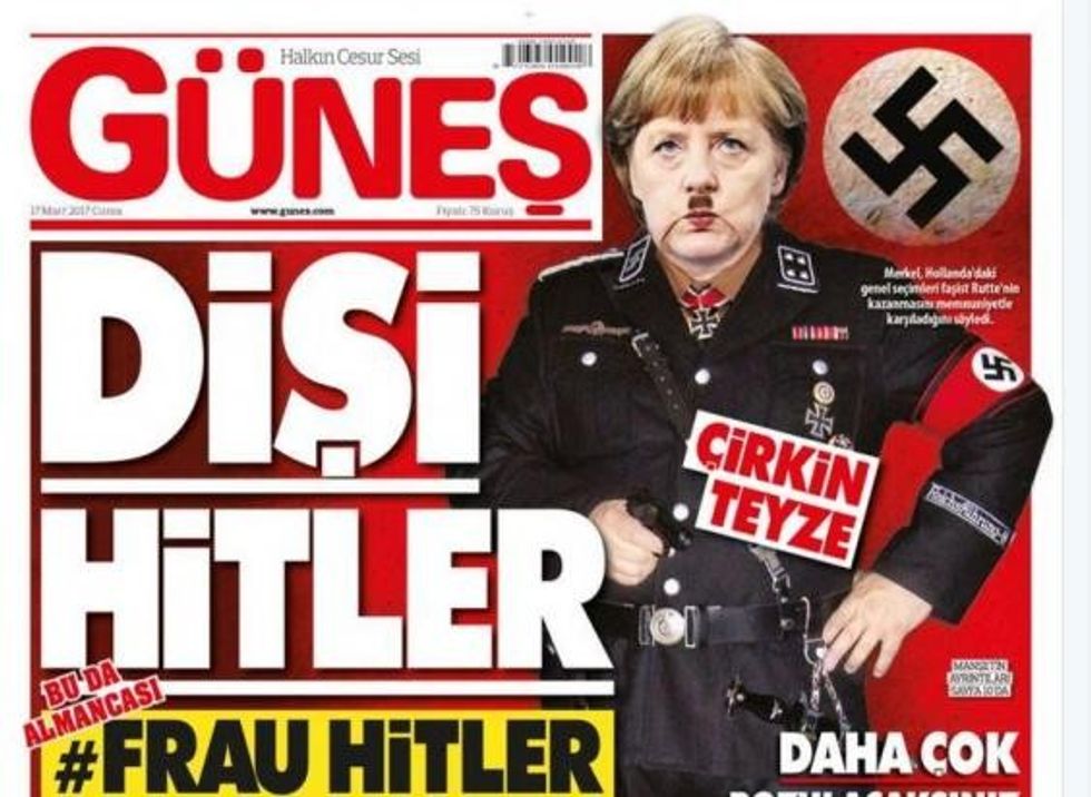 merkel as hitler