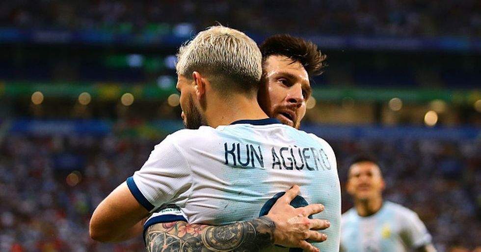 messi aguero